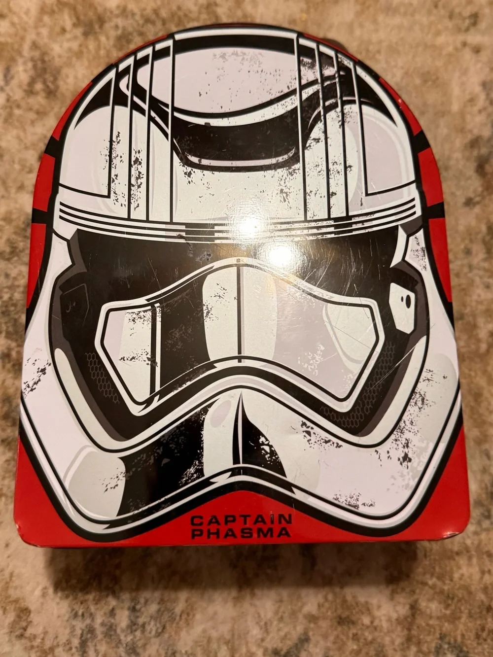 Star Wars-The Force Awakens Captain Phasma  Collectible Metal Tin Lunch box